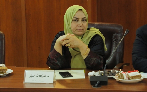 پ.د.نەزاكەت حسێن ئەندامی بازنەی گفتوگۆ:     پارێزگاری لە ژینگە هەماهەنگی كۆی سیستم و دامودەزگا كارگێڕی و تەشریعییەكانی دەوێت