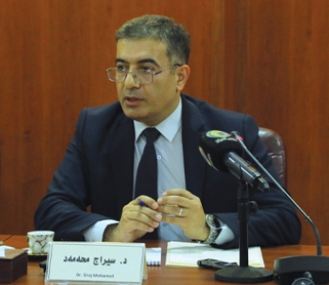 د.سیراج محەمەد  پسپۆڕی تەندروستی و ژینگە لە زانكۆی سەڵاحەدین لە هەولێر:        هەتا ئێستا لە پرۆسەی ئیدارەدانی ژینگەدا  سەركەوتوو نەبووین