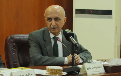 ئەندازیار عەبدولڕەحمان سدیق  سەرۆكی دەستەی پاراستن و چاككردنی ژینگە:        كاتێك وەزارەتی ژینگە دابەزێنیت بۆ ئاستی دەستە، دەسەڵاتەكانیشی دادەبەزێت   