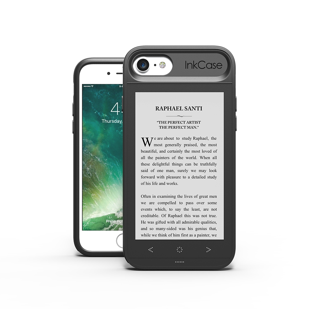 كەڤەرێكی ئایفۆن  شاشەی كتێب خوێندنەوە