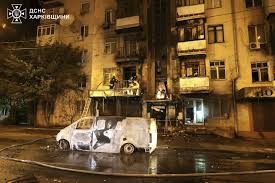 أوكرانيا: هجوم بمسيرات روسية على كييف يشعل النيران في مبان سكنية