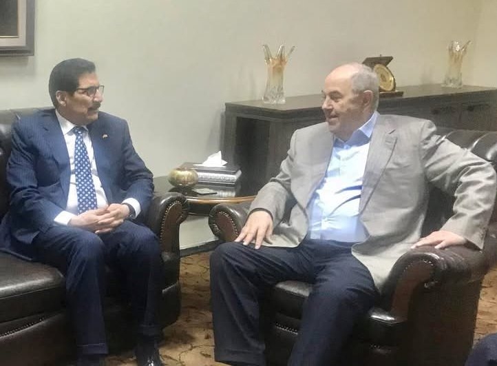 فاضل ميراني يواسي الدكتور اياد علاوي برحيل نجله