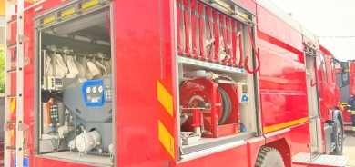 KRG Ministry of Interior Provides 20 Modern Fire Engines to the Civil Defense Directorate