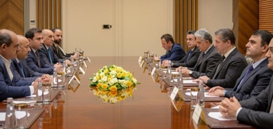 رئيس حكومة إقليم كوردستان يستقبل وفداً من مجلس النواب العراقي