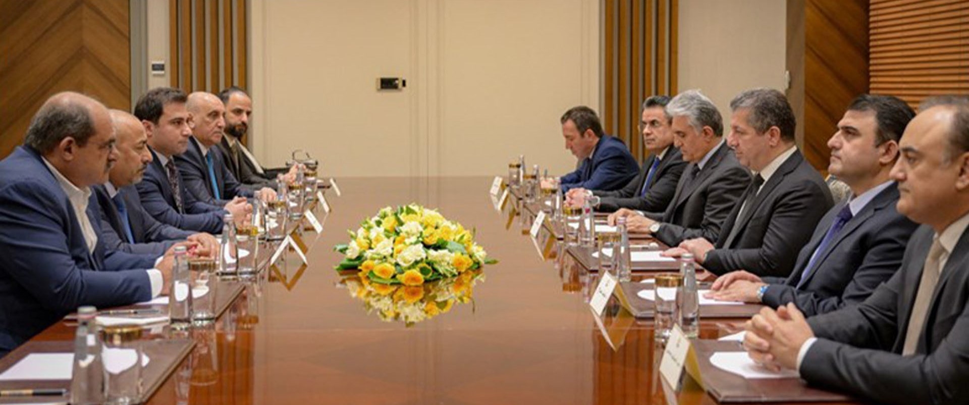 رئيس حكومة إقليم كوردستان يستقبل وفداً من مجلس النواب العراقي