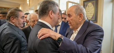 مسرور بارزاني يشارك في مجلس عزاء نجل الدكتور أياد علاوي في بغداد