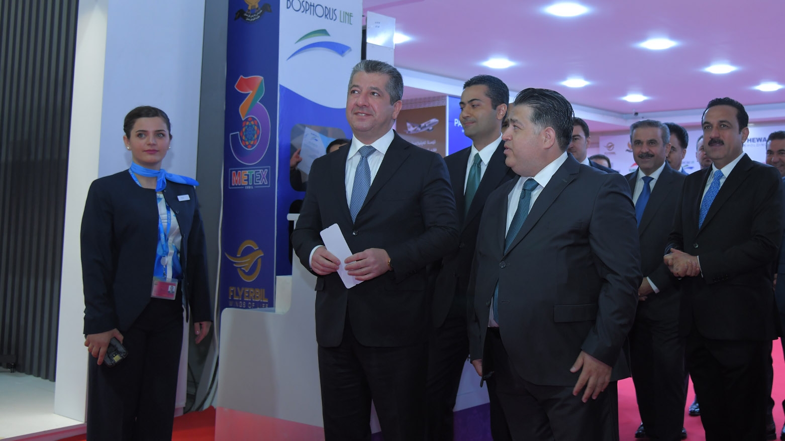 رئيس حكومة إقليم كوردستان يفتتح المعرض السياحي للشرق الأوسط في أربيل