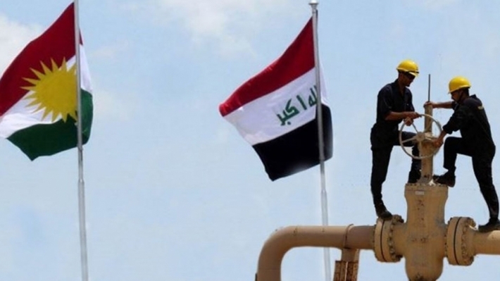 Şandeya Wezareta Çavkeniyên Xwezayî û Kompanyayên petrolê, li gel Wezareta Petrola Iraqê dicivin