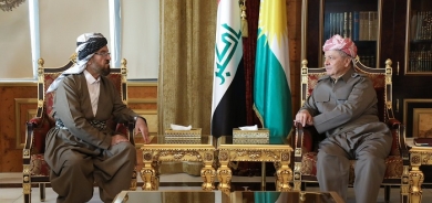 President Barzani Receives President of the International Union of Muslim Scholars