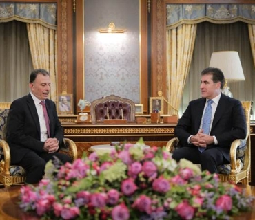 سەرۆکی هەرێمی کوردستان لەگەڵ کۆنسووڵی نوێی فەلەستین لە هەولێر کۆبووەوە. کۆنسووڵەکە رایگەیاند، 