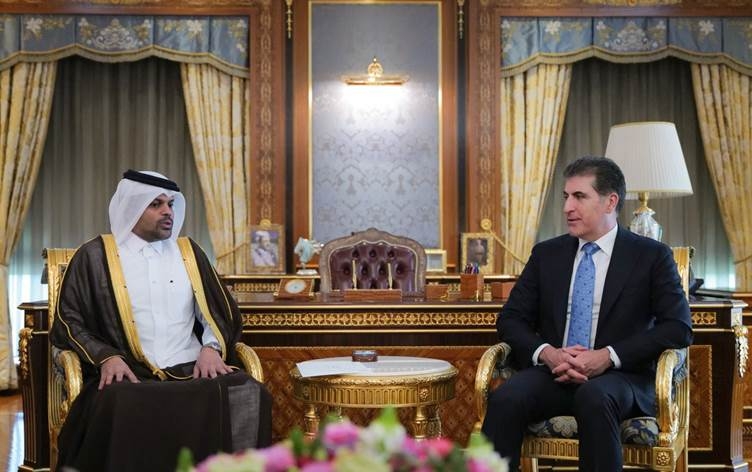 رئيس إقليم كوردستان يتلقى دعوة من رئيس الوزراء القطري للمشاركة في منتدى الدوحة