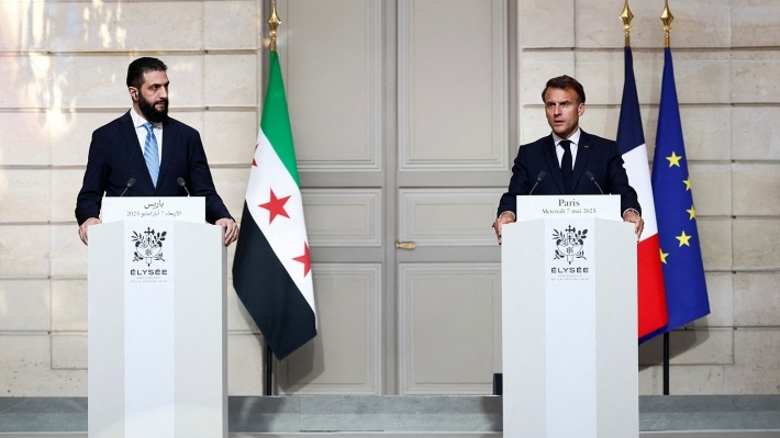 Macron: Ez bi hêvîdar im rêkeftina di navbera HSD û Şamê de bi tevahî were cîbicîkirin