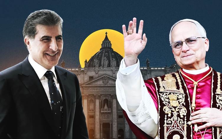 Kurdistan Region President Congratulates Pope Leo XIV on His Election, Honors Legacy of Pope Francis