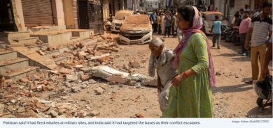 India-Pakistan Tensions Escalate as Cross-Border Strikes Reported