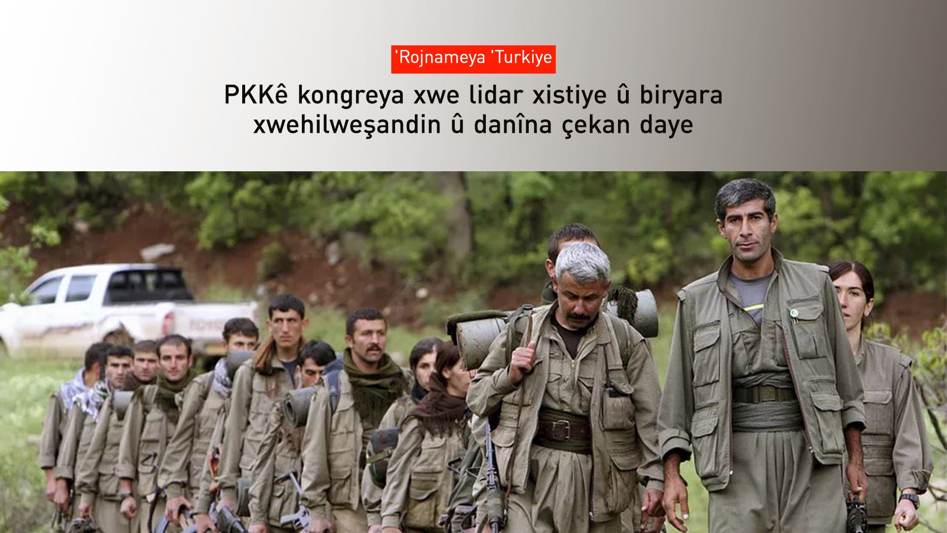 Rojnameya 'Turkiye': PKKê kongreya xwe lidar xistiye û biryara xwehilweşandin û danîna çekan daye