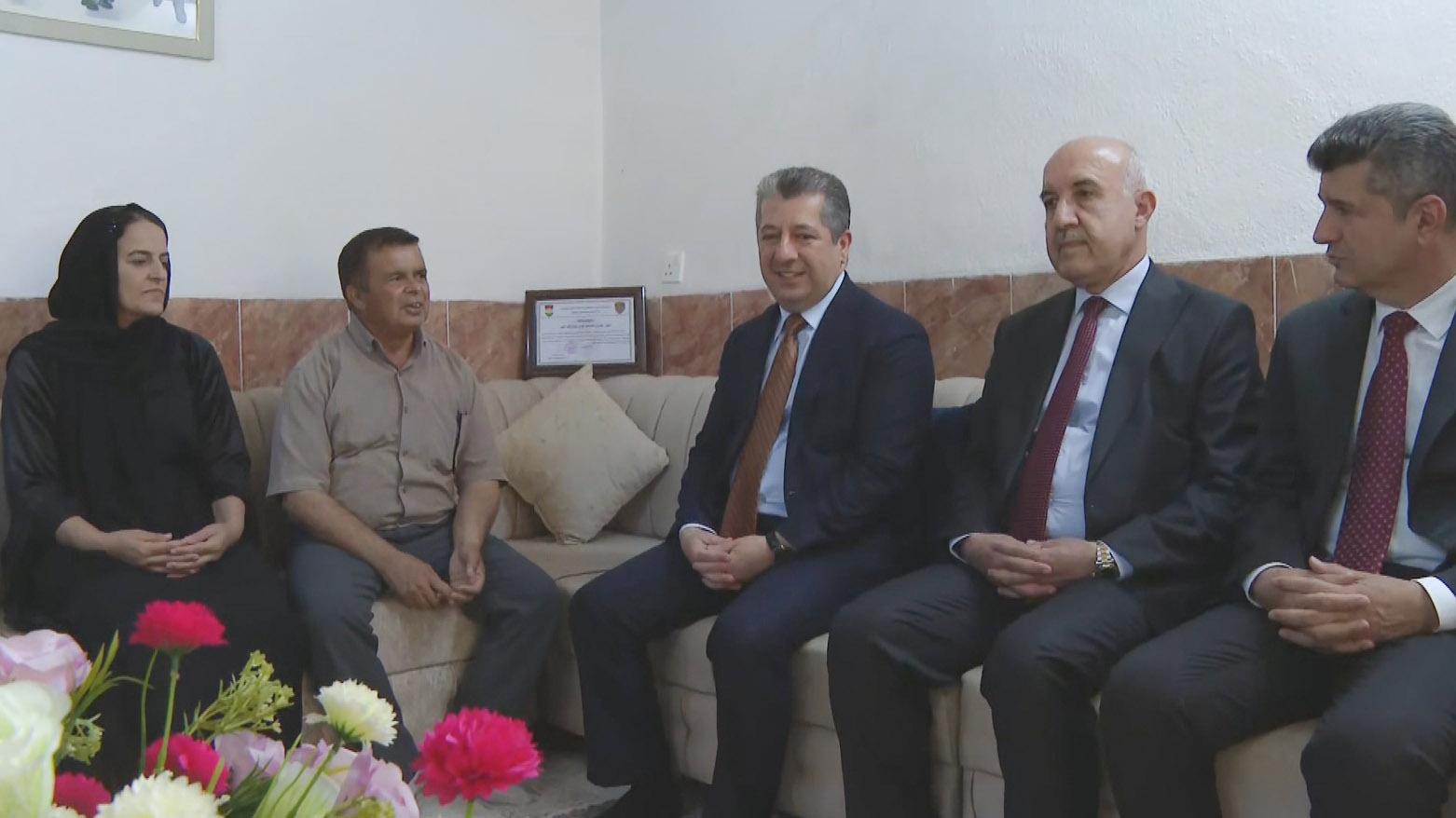 Mesrûr Barzanî li Dihokê serdana Projeya Ronakî kir