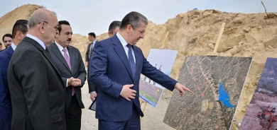 Mesrûr Barzanî serdana pirojeya daulî ya benderê Gomespan - Simaqoliyê kir