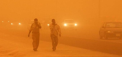 خبير أنواء: موجة الغبار مستمرة حتى ظهر الأربعاء واحتمال هطول أمطار في كوردستان