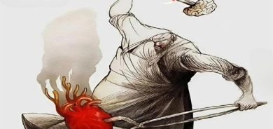 كاریكاتێر، ئەم كاریكاتێرە ئاماژە بەو كەسانە دەكات كە بە عەقڵ بیر دەكەنەو