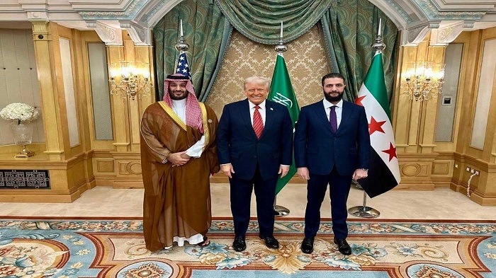 Trump Holds Landmark Meeting with Syria’s Interim Leader in Riyadh, Signals Policy Shift