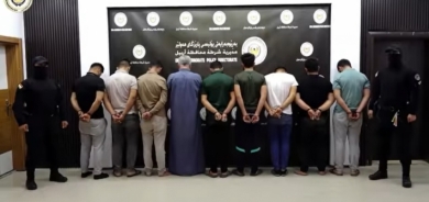 شرطة العاصمة أربيل تلقي القبض على 9 متهمين من الجنسية السورية