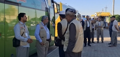 أربيل.. انطلاق أول قافلة برية من حجاج كوردستان