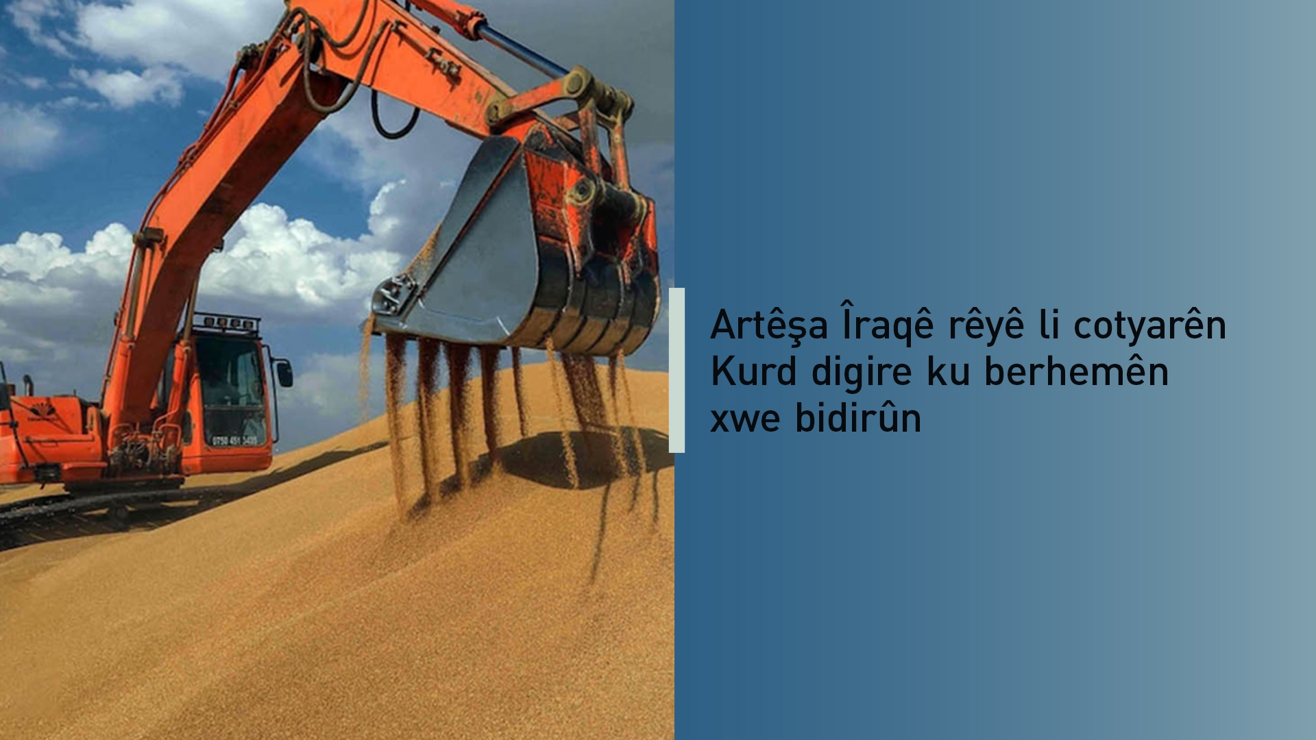 Artêşa Îraqê gefan li cotyarên Kurd dike