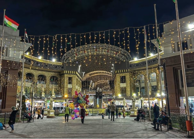 هەولێر، شاخەکان لەگەڵ هەوری باکووردا یەکدەگرنەوە