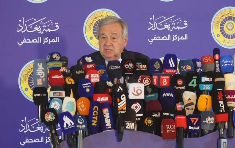 Guterres: Em ji dan û standinên Kurdan û Şamê bi hêvî ne