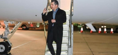 KRG Prime Minister Masrour Barzani Arrives in Washington for High-Level Talks