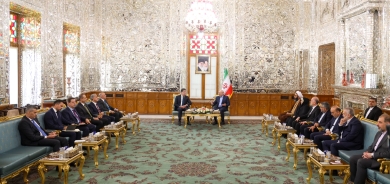 نيجيرفان بارزاني يلتقي قاليباف في طهران