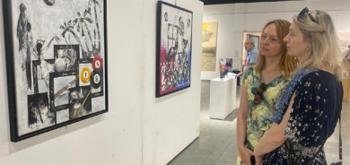 لە هەولێر پێشانگەی هاوبەشی شێوەكاری (ئیندیماج) كرایەوە