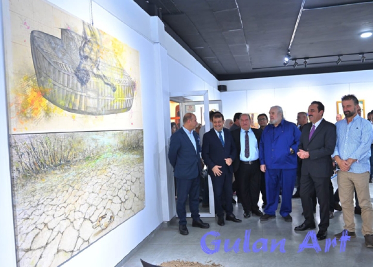 لە هەولێر پێشانگەی هاوبەشی شێوەكاری (ئیندیماج) كرایەوە