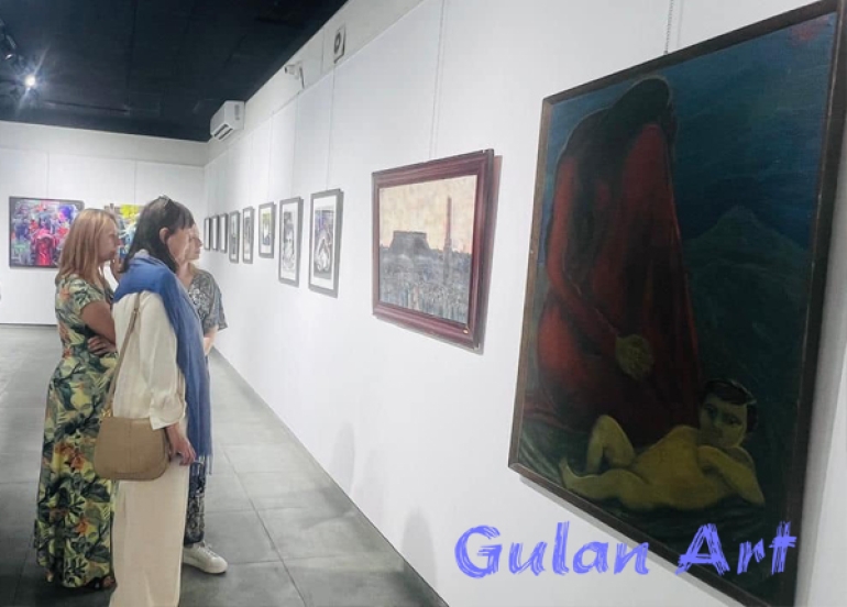 لە هەولێر پێشانگەی هاوبەشی شێوەكاری (ئیندیماج) كرایەوە