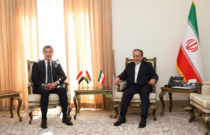 President Nechirvan Barzani and Iranian Foreign Minister discuss bilateral relations