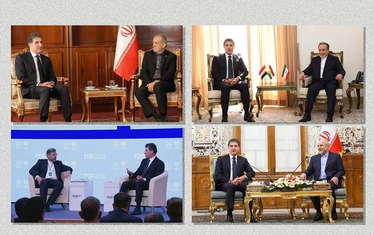 Medyaya Îranê: Nêçîrvan Barzanî wekî serokê welat hat pêşwazîkirin