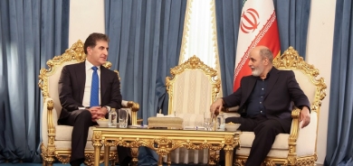 President Nechirvan Barzani meets with Secretary of Supreme National Security Council of Iran