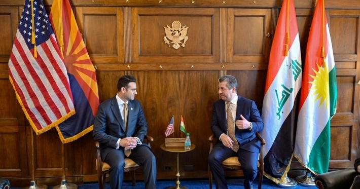 Serokwezîr li gel endamê Kongresê Abraham Hemada civiya