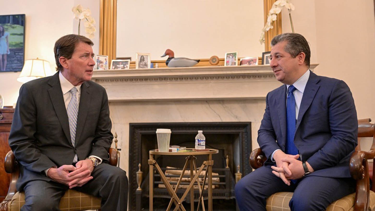 Kurdistan Region PM Barzani Meets U.S. Senator Hagerty to Strengthen Bilateral Ties