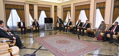 محافظو اقليم كوردستان يصلون طهران للقاء الرئيس الإيراني