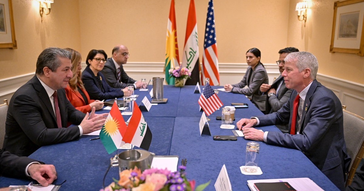 Prime Minister Masrour Barzani Meets with U.S. Secretary of Energy