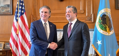 Prime Minister Masrour Barzani Meets with U.S. Secretary of the Interior