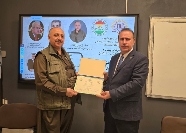 غەفوور مەخموورى لە زانکۆى تیشکى نێودەوڵەتى TIU : پێویستە هەموو لایەکمان شانازى بەو پێکەوەژیانە بکەین کەوا لە کوردستان هەیە