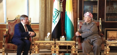 لە سەڵاحەددین سەرۆک مەسعود بارزانی پێشوازی لە بەڕێز ئەحمەد داودئۆغڵو، سەرۆکوەزیرانی پێشووی تورکیا و سەرۆکی پارتی داهاتووی تورکیا و شاندی یاوەری کرد.