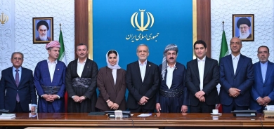 Kurdistan Region Governors Meet Iranian President to Strengthen Bilateral Ties