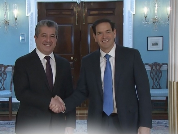 مسرور بارزاني: عقدنا اجتماعاً مثمراً مع وزير الخارجية الأمريكي