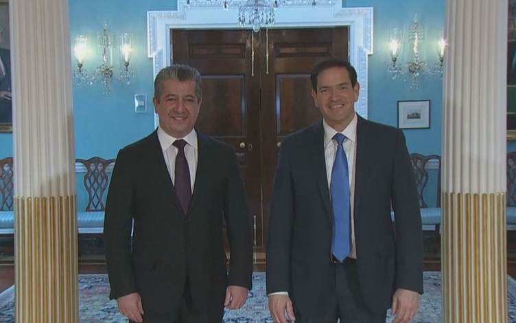 Mesrûr Barzanî: Civîna min û Marco Rubio gelekî baş bû