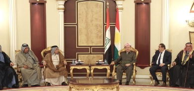 الرئيس بارزاني يستقبل عدداً من الأمراء ورؤساء وشيوخ ووجهاء العشائر من محافظات جنوب ووسط العراق