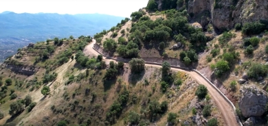 Li Amêdiyê rêya peyade ya bû bi standardên UNESCOyê tê çêkirin