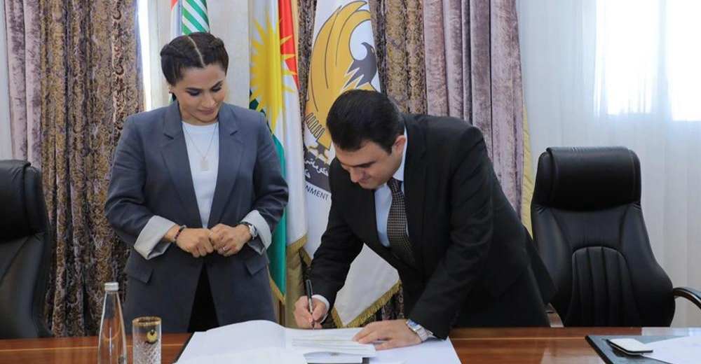 كوردستان تصادق على تنفيذ 9 مشاريع خدمية وتنموية في حلبجة